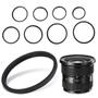 Imagem de Filtro de lente de câmera Step Up Rings Adapter Set 8PCS Ejoyous