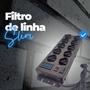 Imagem de Filtro De Linha Com Voltímetro Digital 10 Tomadas 10A Emplac