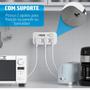 Imagem de Filtro De Linha Extensão Régua Tomada Com Usb E Tipo-c Bivolt