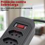 Imagem de Filtro de Linha, Extensão Tomada, Régua  4 tomadas comuns, 2 portas USB Type-C, 1 micro USB e 1 Tomada Universal