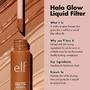 Imagem de Filtro de líquido Complexion Booster e.l.f. Halo Glow 3.5 Medium