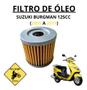 Imagem de Filtro De Oleo Suzuki Burgman 125cc - 2005 A 2019 - 04 Unid