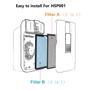 Imagem de Filtro de Substituição Compatível com FCFMY HSP001 (2 Pacotes)