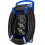 Imagem de Filtro Linha Plastico Asantos Com Fusivel 3Tomadas 2Polo+Terra 5M Com Suporte 2129