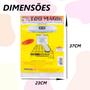 Imagem de Filtro Para Exaustor Fogão Coifas Exaustores Purificadores e Depuradores 100 Poliéster Absorve Todas as Gorduras