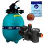 Imagem de Filtro Piscina FPEV-15 com Bomba BPEV-17 1,2 CV e 25 kg Areia EVALD by DANCOR