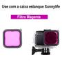 Imagem de Filtros Mergulho Caixa Estanque Sunnylife DJI Osmo Action 3