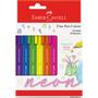 Imagem de Fine Pen Colors Neon 0.4mm Ponta Fina Faber Castell 6 Cores