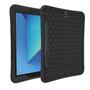 Imagem de Fintie Honey Comb Case para Samsung Galaxy Tab S3 9.7, Capa de silicone à prova de choque de peso leve com suporte de caneta S Anti Slip Kids Friendly para Tab S3 9.7 (SM-T820/T825/T827) Versão 2017, Preto