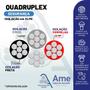 Imagem de Fio Cabo De Alumínio Multiplex - Quadruplex 16mm - Rolo Com 100 Metros 