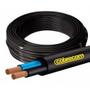 Imagem de Fio cabo pp flexivel 2 x 0,75mm 50 metro preto cobrecom