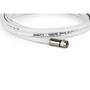 Imagem de Fio Coaxial Kit Rgc06 C/Conector Branco 10Mt