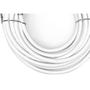 Imagem de Fio Coaxial Rg 06 Com Conector Branco 67 100pcs 25M 3242