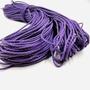 Imagem de Fio Cordão de material ecológico Trançado Roxo 3mm 5 Metros