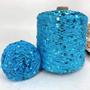 Imagem de Fio De Algodão Tricotado À Mão Feminino 140M 3mm + 6mm Lantejoulas Para Suéter Chapéu Cachecol DIY