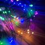 Imagem de Fio de Fada Colorido, 600 LEDs, 2m, 5 Ramos, Com Fonte