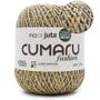 Imagem de Fio de Juta Natural Cumaru Fashion Brilho Prata 200g - 260 Metros