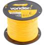 Imagem de Fio de nylon 1,6mmx500m redondo para roçadeiras e aparadores - Vonder