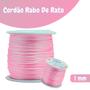 Imagem de Fio De Seda Rosa Claro - Cordão Rabo De Rato 1mm - brx