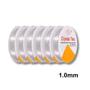 Imagem de Fio de Silicone Transparente 1.0mm  Pacote com 10 unidades - Crystal Tec