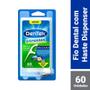 Imagem de Fio Dental Dentek Floss Picks Triple Clean Advanced Dispenser com 60 unidades