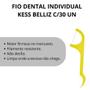 Imagem de Fio Dental Individual Kess Possui Filamento Resistente 30 Un