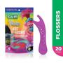 Imagem de Fio Dental Infantil Gum Flosser Trolls 20 Unidades