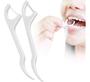 Imagem de Fio Dental Palito P/ Higiene Bucal Descartável Cx C/ 200 Pcs