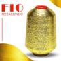 Imagem de Fio Metalizado - Linha Para Bordar - Dourada 500 Gramas - Nybc