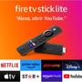 Imagem de Fire TV Stick Lite 2º Geração  Streaming em Full HD com Alexa  Com Controle Remoto Lite por Voz com Alexa