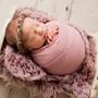 Imagem de First Landings Baby Wrap - Conjunto de 3 Envoltórios de Malha Premium - Adereços de Fotografia recém-nascido para sessão fotográfica de menina - Cobertores de recém-nascidos unissex ou envoltório de swaddle bebê