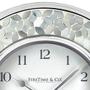 Imagem de FirsTime & Co. Arabesque Mosaic Wall Clock, 10.25", Pedra Cinza