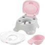 Imagem de Fisher-price baby gear troninho rosa 3 em 1 hgw36 mattel