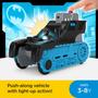 Imagem de Fisher-Price Imaginext DC Super Friends Bat-Tech Tank, veículo push-along com figura do Batman para crianças pré-escolares de 3 a 8 anos