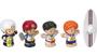 Imagem de Fisher-Price Little People Collector Team USA Novo Conjunto de Esportes, 4 Figuras de Atleta em Pacote de Presente para Fãs de 1 a 101 Anos