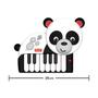 Imagem de Fisher Price Mini Piano Panda Brinquedo Infantil 