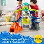 Imagem de Fisher-Price Pista Veloz Looping Little People - Crianças pré-escolares e jovens pilotos