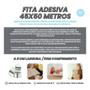 Imagem de Fita 45X50 Metros Adesiva Transparente 20 Rolos Profissional