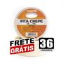 Imagem de Fita Adesiva Crepe Papel 48Mm X 50M C/36 Rolos 48X50