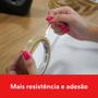 Imagem de Fita Adesiva Durex Transparente 12MM X 30M Pacote com 10