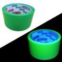 Imagem de Fita Adesiva Larga Verde Neon Fluorescente Embalagem Decoração Festa 40mx48mm Fit-Pel