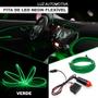 Imagem de Fita Barra Led P/ Painel Verde Escuro Toyota Etios 2013 2014 2015 2016 Flexível Tunning Top