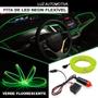 Imagem de Fita Barra Led P/ Painel Verde Neon Fluorescente BMW 118i 2009 2010 2011 2012 2013 Flexível Tunning Top