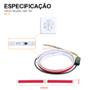 Imagem de Fita Barra Led Traseiro Porta Malas Ford Fiesta 1994 1995 1996 1999 2000 2001 Função Freio Ré Seta Sequencial RGB Tunning Top