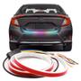 Imagem de Fita Barra Led Traseiro Porta Malas Ford Fiesta 1997 1998 Função Freio Ré Seta Sequencial RGB Tunning Top
