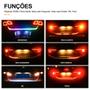 Imagem de Fita Barra Led Traseiro Porta Malas Ford Focus 2016 2017 2018 2019 2020 Função Freio Ré Seta Sequencial RGB Tunning Top