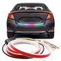 Imagem de Fita Barra Led Traseiro Porta Malas Hyundai Azera 2007 2008 2009 2010 2011 2012 2013 Função Freio Ré Seta Sequencial RGB Tunning Top