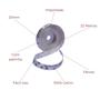 Imagem de Fita Big Ears Dog 25mm Em Cetim Com 22 Metros