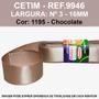 FITA CETIM LISA SINIMBU 10MT REF.9946/16 MM/Nº3 Imagem de FITA CETIM LISA SINIMBU 10MT REF.9946/16 MM/Nº3