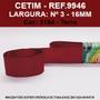 Imagem de FITA CETIM LISA SINIMBU 10MT REF.9946/16 MM/Nº3